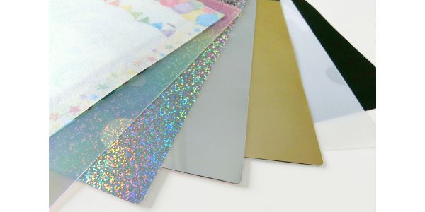 クリアファイルのフィルム
